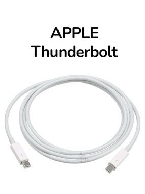Apple OEM 2m 6FT Thunderbolt 2 Cable Mini Display port White A1410, MD861LL/A